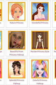 Princesses Makeup Fun Games游戏截图1