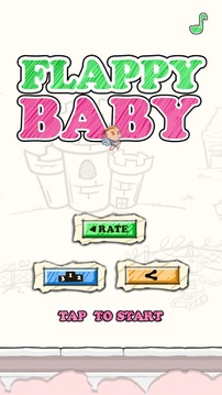 Flappy Baby - 倔强小宝宝游戏截图4