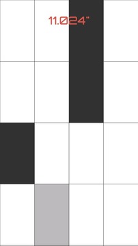 黑色和白色的钢琴瓷砖游戏截图3