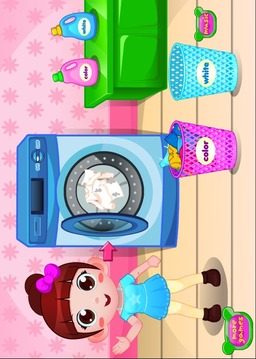 女孩洗衣房游戏游戏截图3