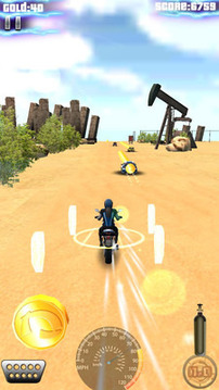 3D沙漠摩托赛车游戏截图3