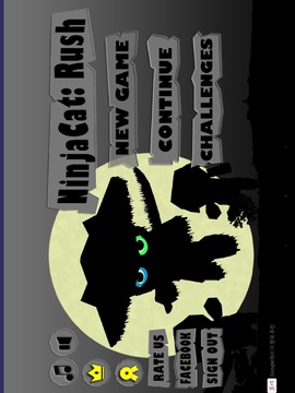 忍者猫：拉什游戏截图1