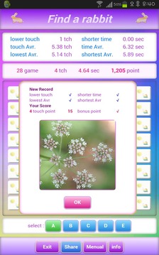 寻找简单而有趣的兔子游戏 Find Rabbits Game游戏截图4