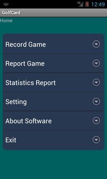 GolfCard高爾夫計分卡游戏截图1