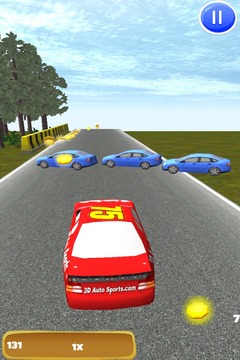 库存车赛道：3D赛车游戏截图2