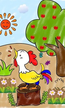 儿童画画填色涂鸦动物小伙伴游戏截图2