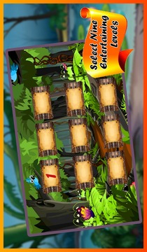 大猩猩运行 - 野生丛林游戏截图4