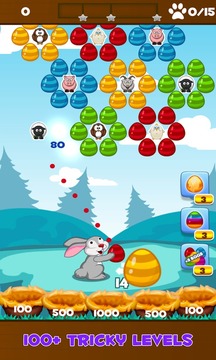 Bubble Bunny Blitz游戏截图3