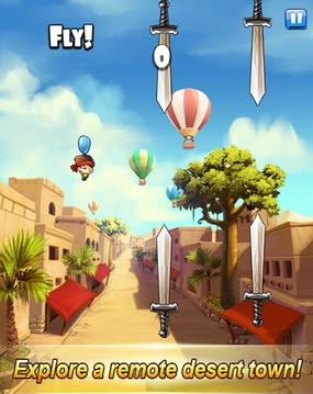 Fly Balloon. Fly!游戏截图2