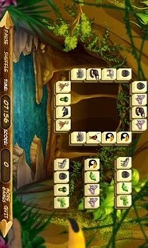 Jungle Animals Mahjong Free游戏截图5