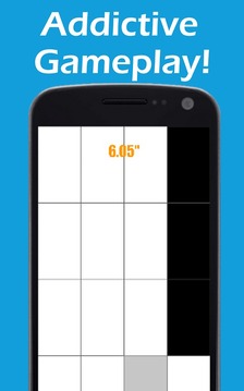 黑色和白色的钢琴砖游戏截图2