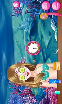美人鱼温泉游戏的女孩游戏截图2