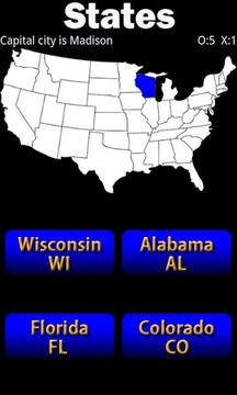 美国的州名游戏截图1