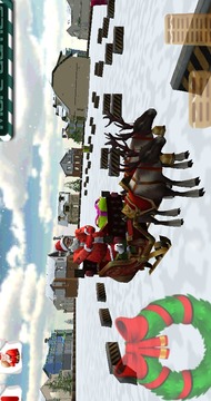 圣诞老人雪橇停车游戏截图2