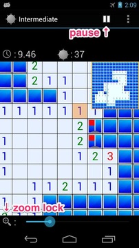 Minesdroid (Minesweeper)游戏截图1