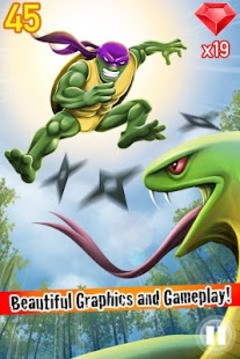忍者龟跳跃游戏截图3