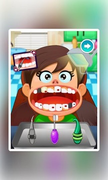 可爱女孩牙医游戏截图2