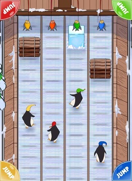 Penguin Fish Run游戏截图2