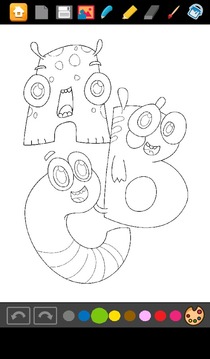 着色字母童装游戏截图3