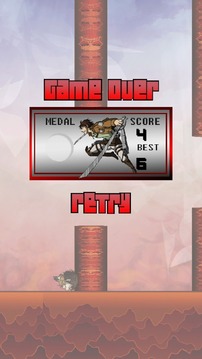 Attack Manga - Flying Eren游戏截图3