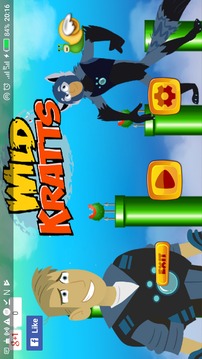 Wild hero Kratts Adventure Run游戏截图4