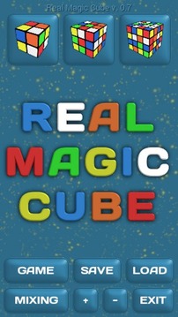 Real magic cube demo游戏截图2