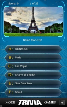 Name that City Trivia游戏截图1