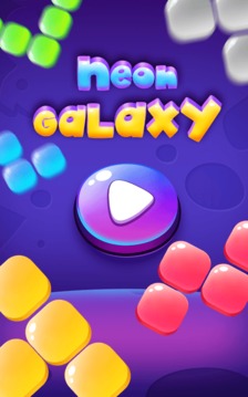 Block Neon Galaxy游戏截图3