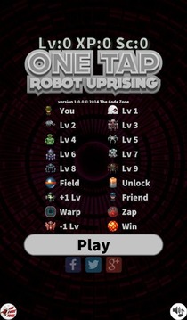 One Tap Robot Uprising Free游戏截图1