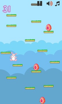 Easter Cute Bunny Jump游戏截图3