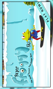 Super Froggy Ski : Snow Fun游戏截图1