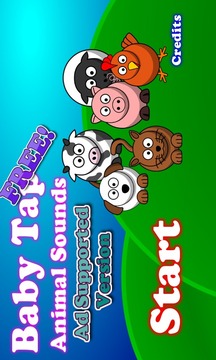 Baby Tap Animal Sounds Free游戏截图1