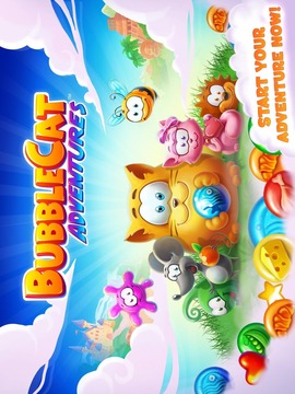 Bubble Cat Adventures游戏截图1