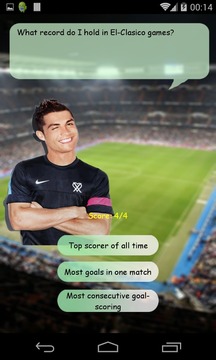 Ronaldo : A Quiz Game游戏截图2