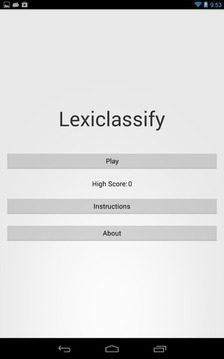 Lexiclassify: Parts of Speech游戏截图1