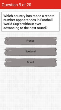 World Cup Trivia Quiz游戏截图3