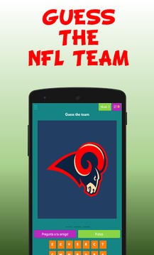 Guess the Nfl Team游戏截图1