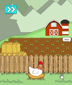 Brave Chicken: The Golden Egg游戏截图2