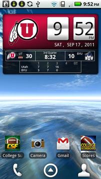 Utah Utes Live Clock游戏截图1