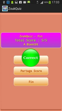 Le Quiz du Zouk et Kizomba ! !游戏截图5