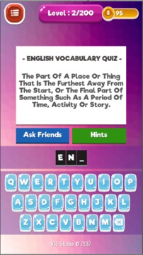Guess the Words : English Vocabulary Quiz游戏截图3