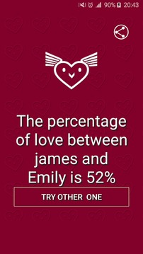 Love percentage游戏截图1