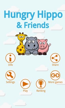 Hungry Hippo and Friends游戏截图1