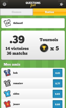 Questions Foot Free游戏截图2