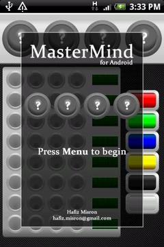 MasterMind for Android FREE游戏截图1