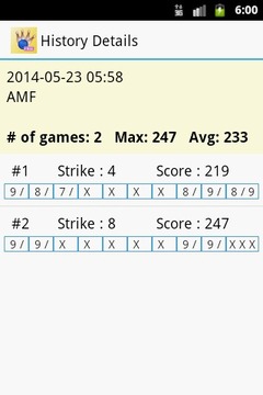 My Bowling Scoreboard FREE游戏截图2