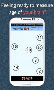 腦年齡測試專業。游戏截图2