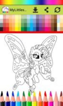 Coloring Book for My Pony游戏截图1