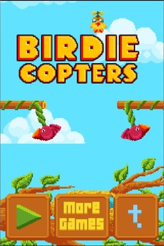 Birdie Copters游戏截图1