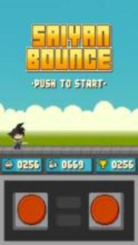 Super GOKU Saiyan Bounce游戏截图1